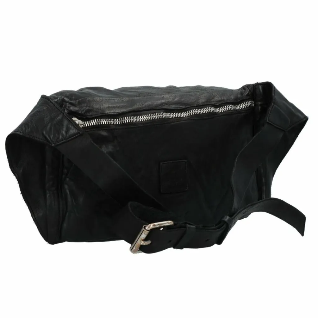 New Campomaggi Tasso Gürteltasche Leder 33 cm nero