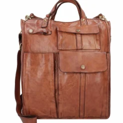 New Campomaggi Tokio Handtasche Leder 32 cm cognac