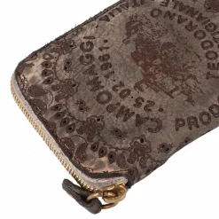 Campomaggi Damengeldbörsen Hochformat<Tosca Geldbörse Leder 10 cm cemento