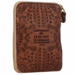 Best Campomaggi Tosca Geldbörse Leder 10 cm cognac