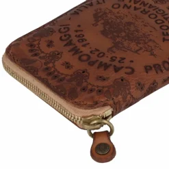Best Campomaggi Tosca Geldbörse Leder 10 cm cognac