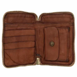 Best Campomaggi Tosca Geldbörse Leder 10 cm cognac