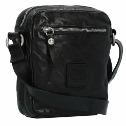 Campomaggi Umhängetaschen<Umhängetasche Leder 21 cm nero