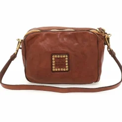 Campomaggi Umhängetaschen<Umhängetasche Leder 18.5 cm cognac