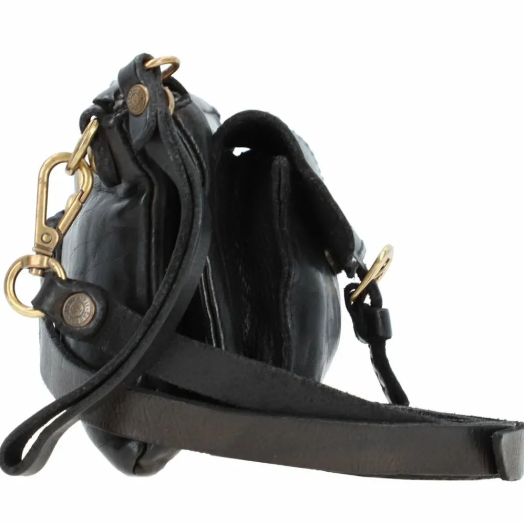 Best Campomaggi Umhängetasche Leder 21 cm nero