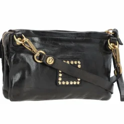 Best Campomaggi Umhängetasche Leder 21 cm nero