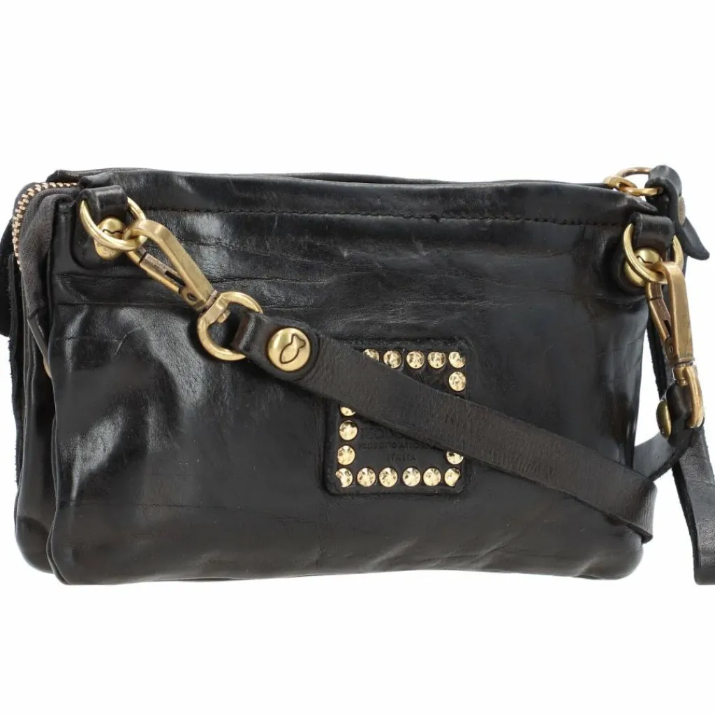 Best Campomaggi Umhängetasche Leder 21 cm nero