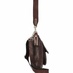Campomaggi Umhängetaschen<Umhängetasche Leder 37 cm moro