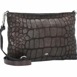 New Campomaggi Umhängetasche Leder 31 cm grigio