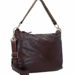 Campomaggi Umhängetaschen<Umhängetasche Leder 41 cm moro