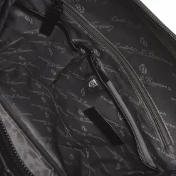 Castelijn & Beerens Lederrucksäcke|Business-Rucksäcke<Bravo Rucksack RFID Leder 41 cm Laptopfach black