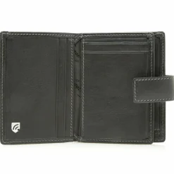 Outlet Castelijn & Beerens Canyon Geldbörse RFID Leder 8 cm black