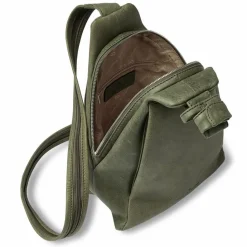 Castelijn & Beerens Umhängetaschen<Carisma Umhängetasche Leder 24 cm green