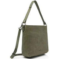 Castelijn & Beerens Schultertaschen<Carisma Schultertasche Leder 30 cm green