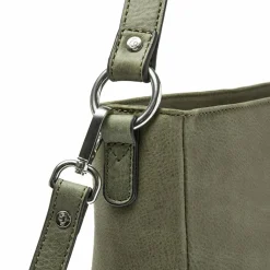 Castelijn & Beerens Schultertaschen<Carisma Schultertasche Leder 30 cm green