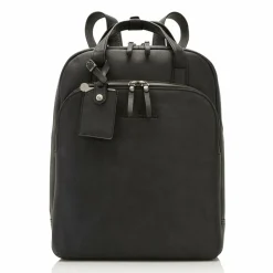 Castelijn & Beerens Lederrucksäcke|Daypacks<Carisma Rucksack RFID Leder 40 cm Laptopfach black