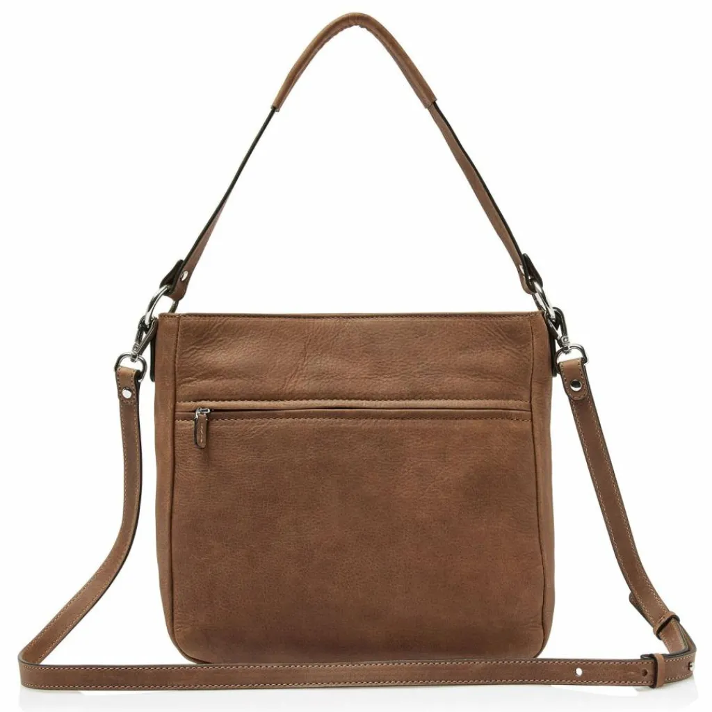 Castelijn & Beerens Carisma Schultertasche Leder 30 cm cognac