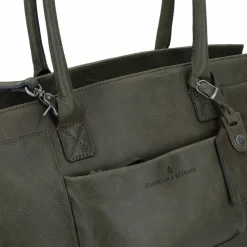 Castelijn & Beerens Carisma Schultertasche RFID Leder 38 cm Laptopfach