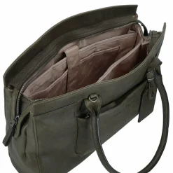 Castelijn & Beerens Carisma Schultertasche RFID Leder 38 cm Laptopfach