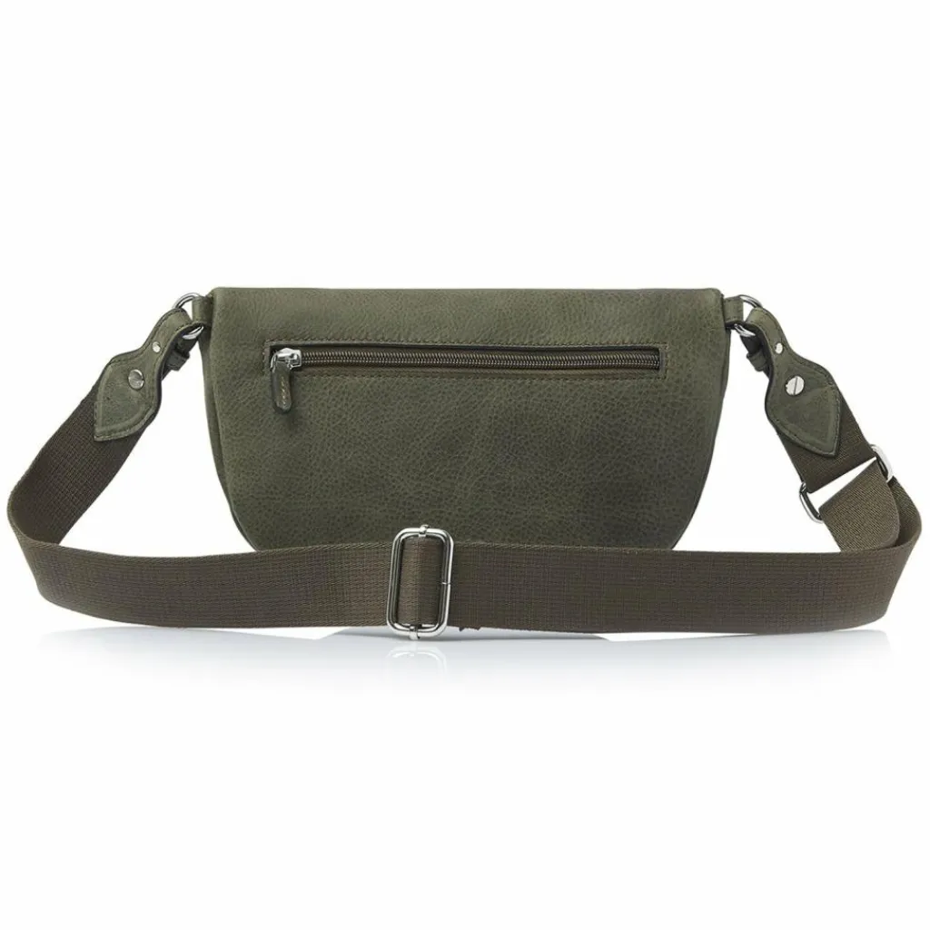 Castelijn & Beerens Umhängetaschen<Carisma Umhängetasche Leder 26 cm green