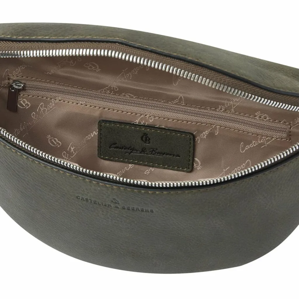 Castelijn & Beerens Umhängetaschen<Carisma Umhängetasche Leder 26 cm green