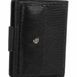 Castelijn & Beerens Damengeldbörsen Hochformat<Donna Geldbörse RFID Leder 9 cm black