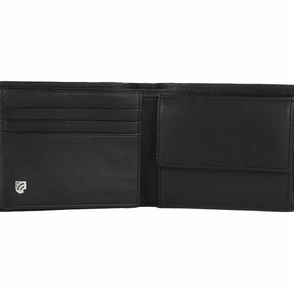 Best Castelijn & Beerens Donna Geldbörse RFID Leder 11 cm black
