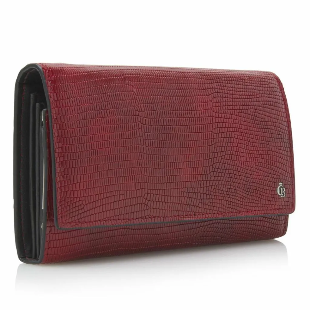 Castelijn & Beerens Damengeldbörsen Querformat<Donna Geldbörse RFID Leder 18 cm rot