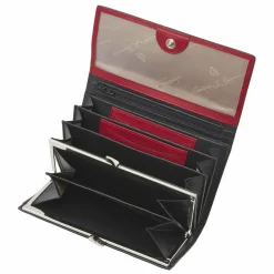 Castelijn & Beerens Damengeldbörsen Querformat<Donna Geldbörse RFID Leder 18 cm rot