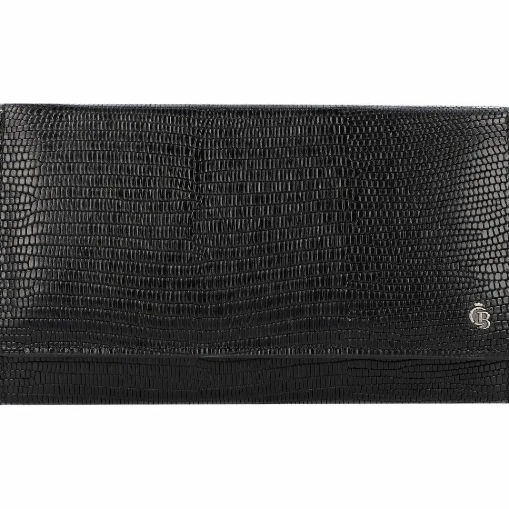 Castelijn & Beerens Damengeldbörsen Querformat<Donna Geldbörse RFID Leder 18 cm black