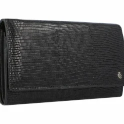 Castelijn & Beerens Damengeldbörsen Querformat<Donna Geldbörse RFID Leder 18 cm black