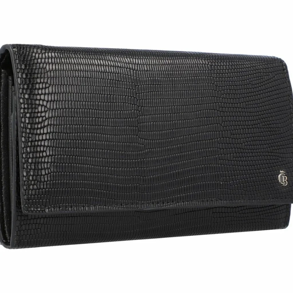 Castelijn & Beerens Damengeldbörsen Querformat<Donna Geldbörse RFID Leder 18 cm black