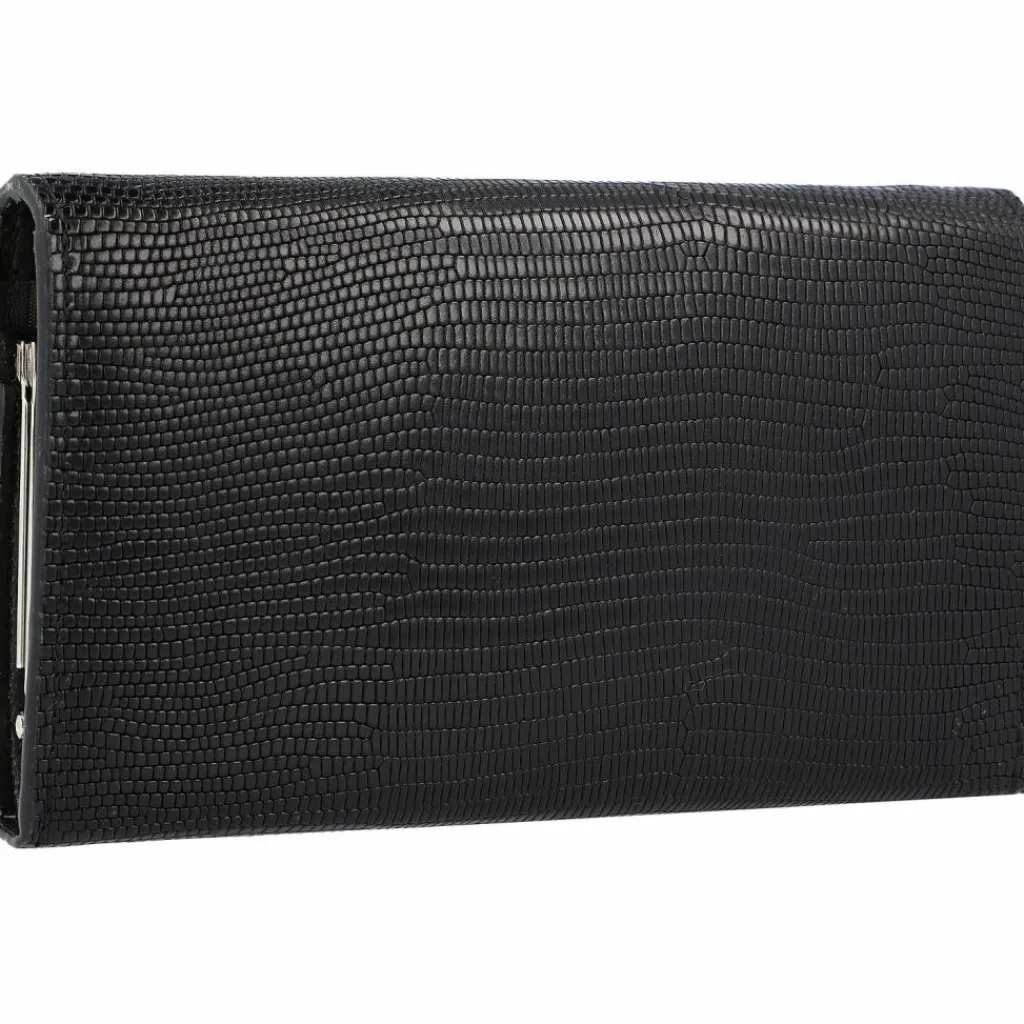 Castelijn & Beerens Damengeldbörsen Querformat<Donna Geldbörse RFID Leder 18 cm black