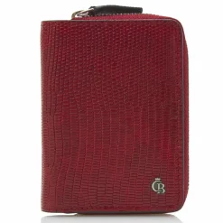 Castelijn & Beerens Damengeldbörsen Hochformat<Donna Geldbörse RFID Leder 8 cm rot