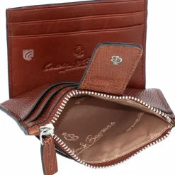 Discount Castelijn & Beerens Donna Geldbörse RFID Leder 12 cm cognac