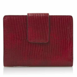 New Castelijn & Beerens Donna Geldbörse RFID Leder 9 cm rot