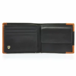 Hot Castelijn & Beerens Executive Geldbörse RFID Schutz Leder 11 cm black