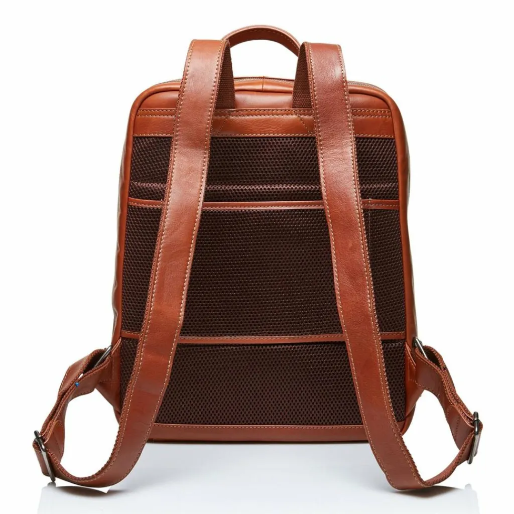 Castelijn & Beerens Lederrucksäcke|Business-Rucksäcke<Firenze Rucksack RFID Leder 41 cm Laptopfach lightbrown