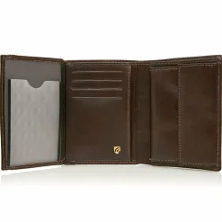Castelijn & Beerens Herrengeldbörsen Hochformat<Gaucho Geldbörse RFID Leder 9 cm mocca