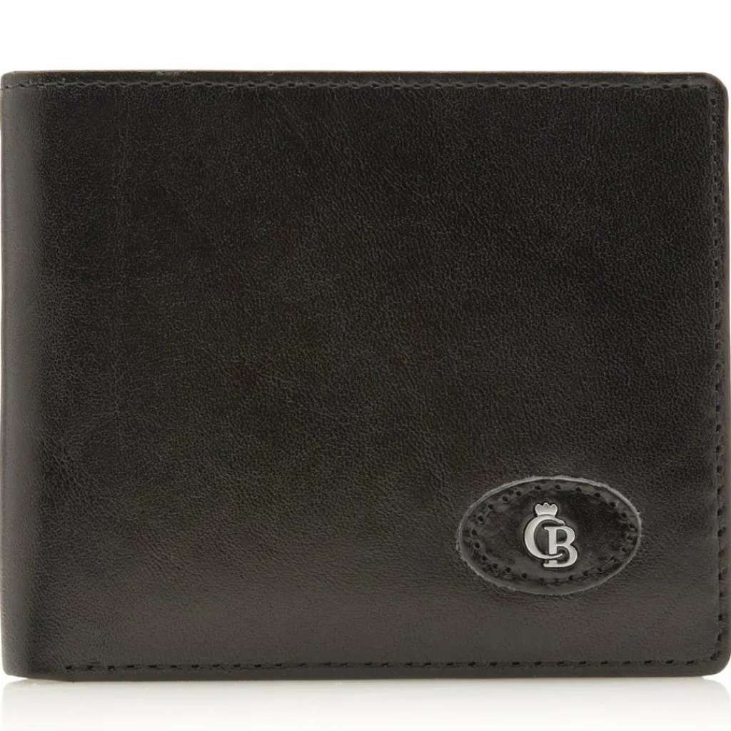 Castelijn & Beerens Herrengeldbörsen Querformat<Gaucho Geldbörse RFID Leder 11 cm black