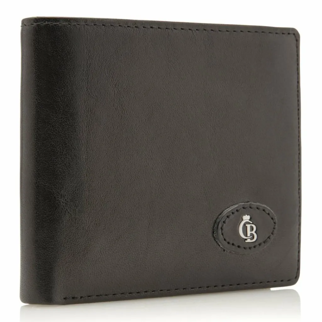Castelijn & Beerens Herrengeldbörsen Querformat<Gaucho Geldbörse RFID Leder 11 cm black