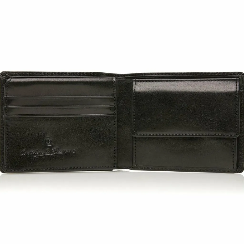 Castelijn & Beerens Herrengeldbörsen Querformat<Gaucho Geldbörse RFID Leder 11 cm black