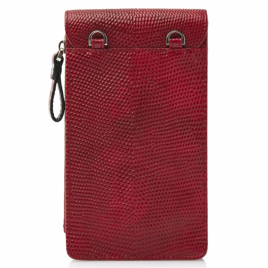 Castelijn & Beerens Handytaschen<Handytasche Leder 10.5 cm rot