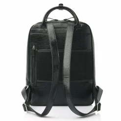 Online Castelijn & Beerens Hanne Business-Rucksack RFID Schutz Leder 40 cm Laptopfach schwarz