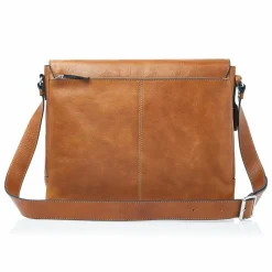 Castelijn & Beerens Messenger Bags|Laptoptaschen<Mark Aktentaschen Messenger RFID Schutz Leder 39 cm Laptopfach light brown