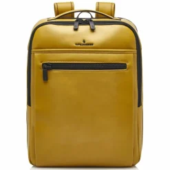 Castelijn & Beerens Lederrucksäcke|Business-Rucksäcke<Nappa X Victor Rucksack RFID Leder 42 cm Laptopfach yellow