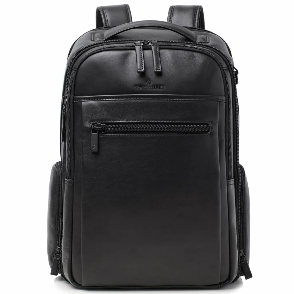 Castelijn & Beerens Nappa X Reiserucksack RFID Leder 43 cm Laptopfach