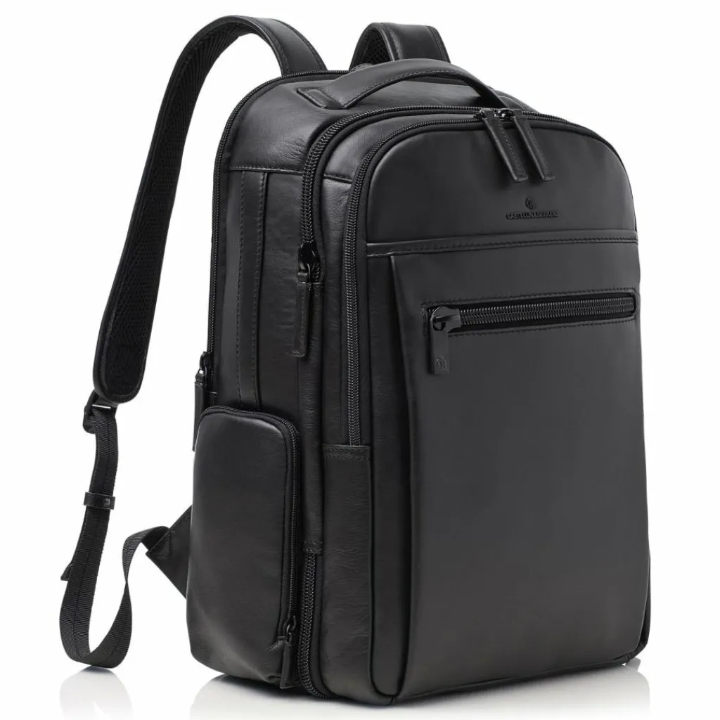 Castelijn & Beerens Nappa X Reiserucksack RFID Leder 43 cm Laptopfach