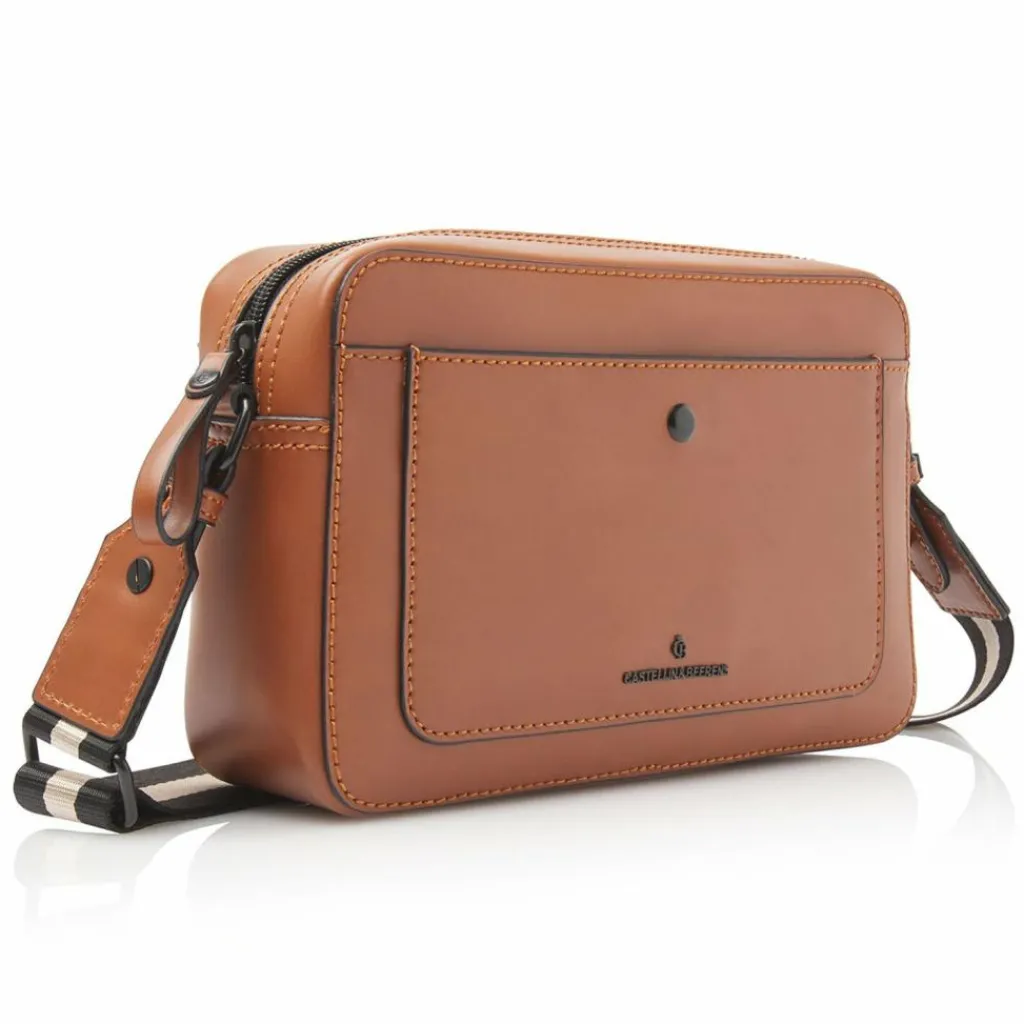 Online Castelijn & Beerens Nova Umhängetasche Leder 26 cm cognac