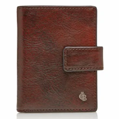 Castelijn & Beerens Herrengeldbörsen Hochformat<Rien Geldbörse RFID Leder 8 cm cognac